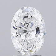 2.00ct Oval Lab Grown Diamond (Colour D, Clarity VVS2, IGI)
