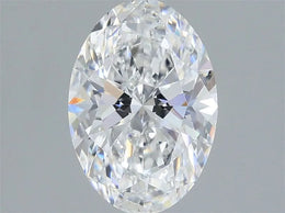 1.41ct Oval Lab Grown Diamond (Colour D, Clarity VVS2, IGI Certified)