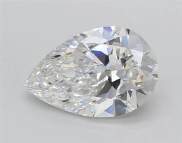 1.99ct Pear Lab Grown Diamond (Colour D, Clarity VVS2, Cut EX, IGI Certified)