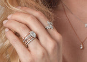 Rossetti Ovalado Oro Blanco