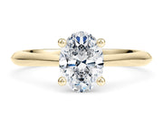 Iris Ovalado Oro Amarillo