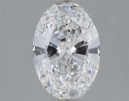1.60ct Oval Lab Grown Diamond (Colour D, Clarity VS1, IGI Certified)