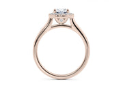 Rossetti Ovalado Oro Rosado