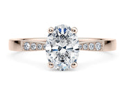 Delicacy Vintage Ovalado Oro Rosado