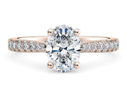 Kindrea Ovalado Oro Rosado