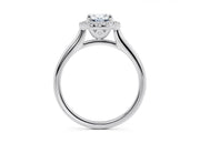 Rossetti Ovalado Oro Blanco