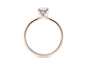 Paloma Ovalado Oro Rosado