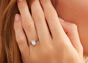 Contour Oval Oro Rosado