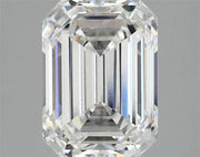 2.70ct Emerald Lab Grown Diamond (Colour D, Clarity VS1, IGI Certified)