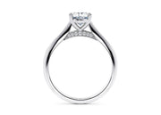 Iris Ovalado Oro Blanco