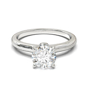 Montura Petite Oro Blanco