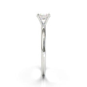 Montura Solitario Media Caña 1.5mm Oro Blanco