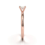 Montura Solitario Media Caña 1.8mm Oro Rosa