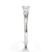 Montura Pavé Escondido en Catedral Oro Blanco