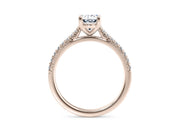 Kindrea Ovalado Oro Rosado