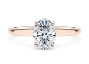 Paloma Ovalado Oro Rosado