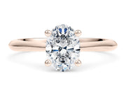 Iris Ovalado Oro Rosado