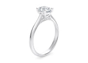 Iris Ovalado Oro Blanco