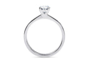 Delicadeza Vintage Oval Oro Blanco